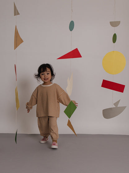 Organic Zoo Copper Stripes Sweatshirt