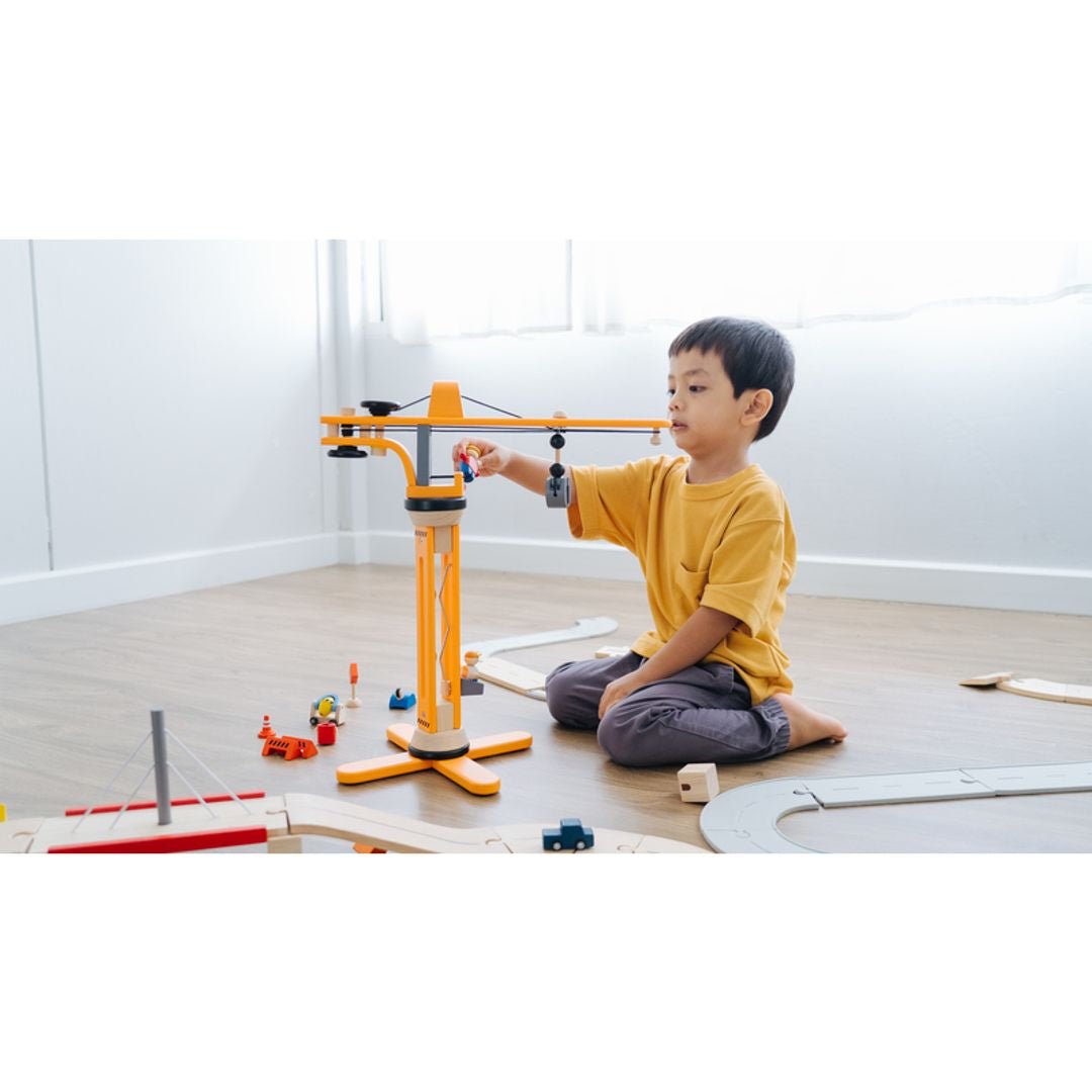 Crane Set PlanToys - enjoykidsus