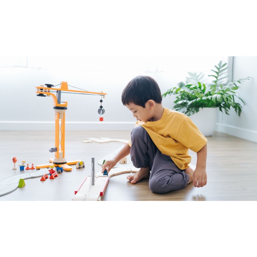 Crane Set PlanToys - enjoykidsus