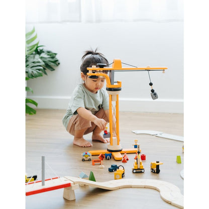 Crane Set PlanToys - enjoykidsus