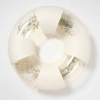 Sunnylife Tube Pool Ring – Cotton Candy Glitter
