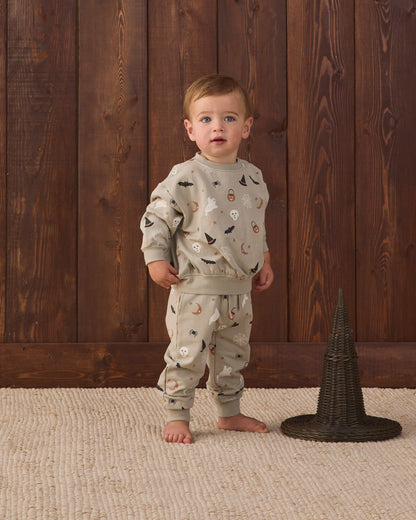Quincy Mae Relaxed Fleece Sweatpant - Halloween Things - official product image 2