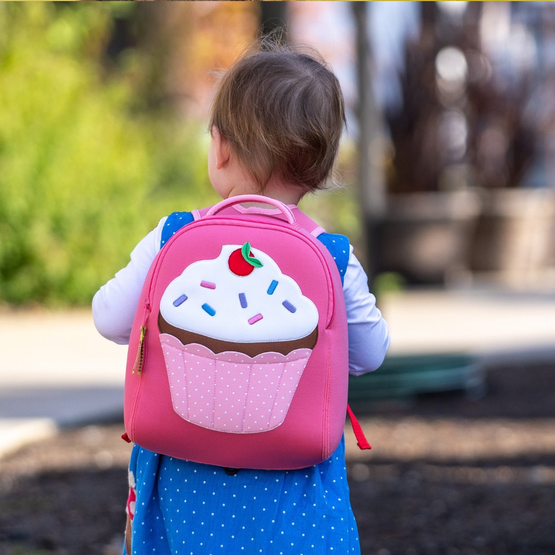 Dabbawalla Bags - Harness Toddler Backpack - Cupcake Dabbawalla Bags - enjoykidsus