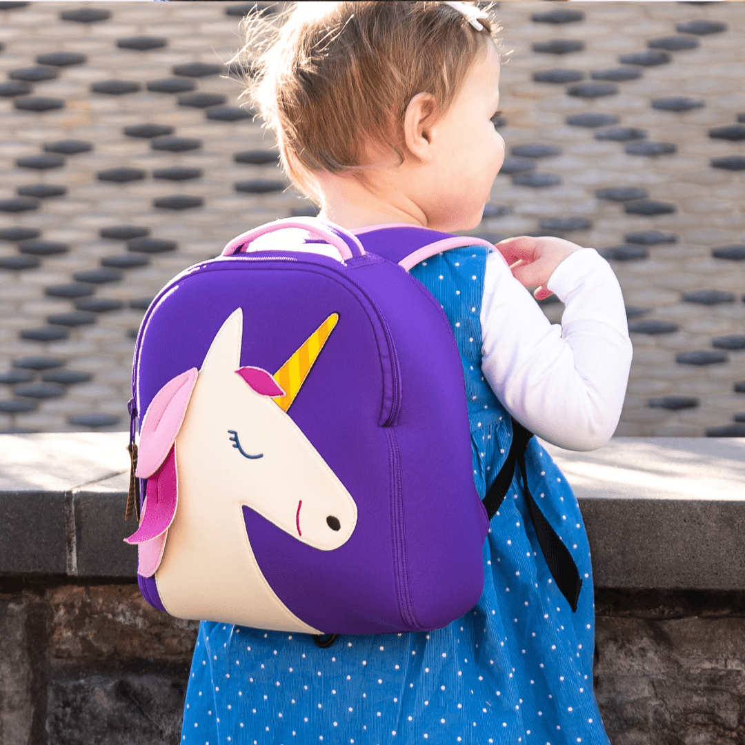 Dabbawalla Bags - Harness Toddler Backpack - Unicorn Dabbawalla Bags