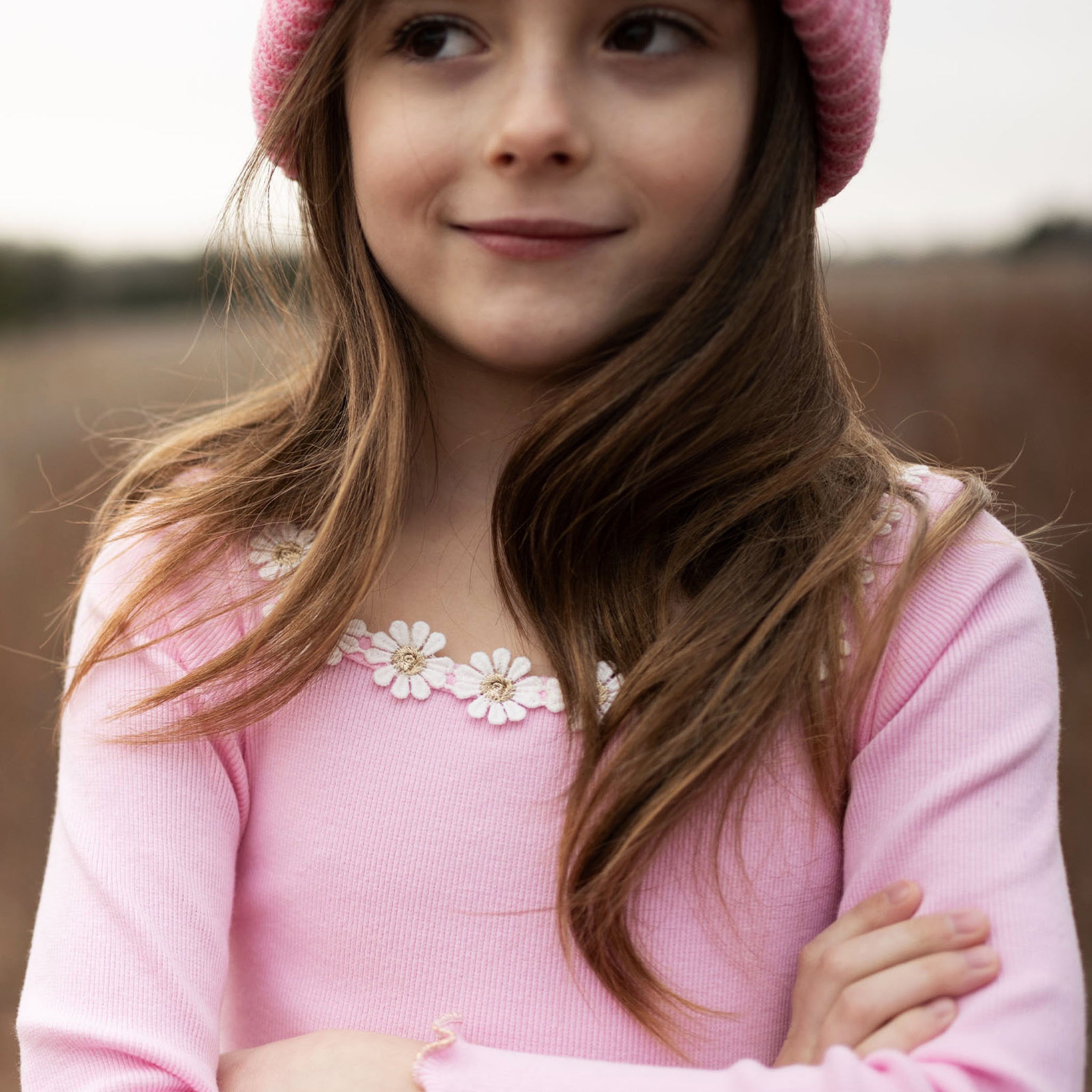 Daisy Wave Tutu Dress - White Petite Hailey