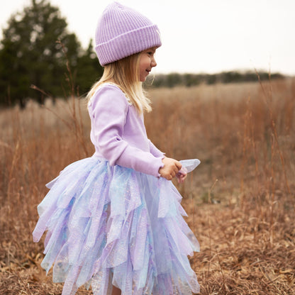 Daisy Wave Tutu Dress - White Petite Hailey - enjoykidsus