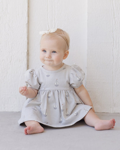 Quincy Mae Darla Dress || Sailboats Quincy Mae