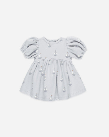 Quincy Mae Darla Dress || Sailboats Quincy Mae