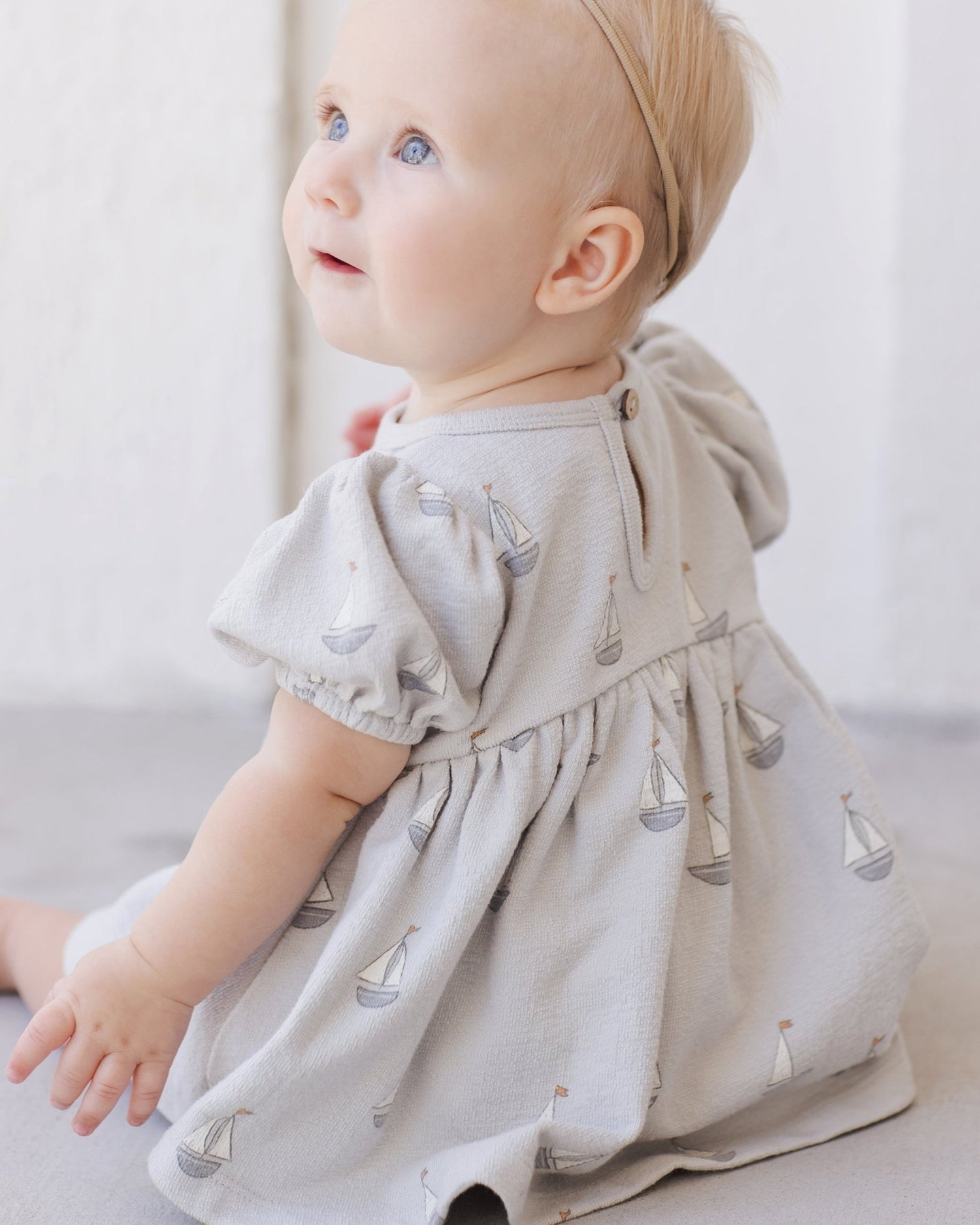 Quincy Mae Darla Dress || Sailboats Quincy Mae