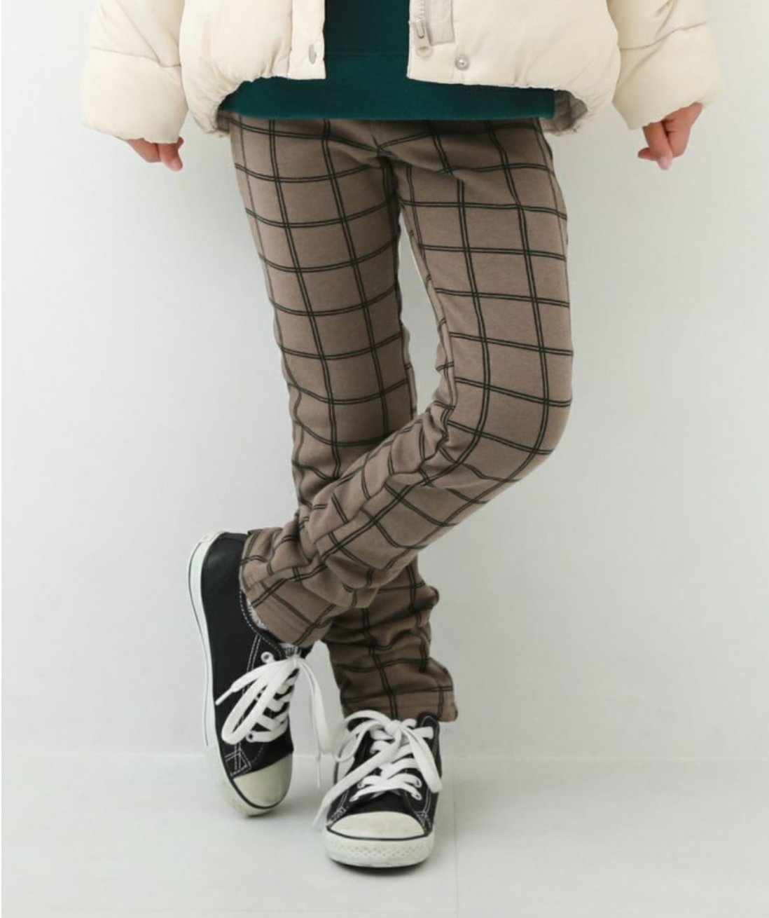 Devirock RICH WARM fleece lining stretch pants - CheckMocha other brands - enjoykidsus