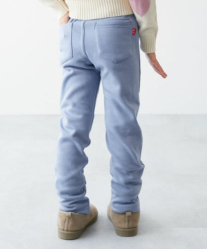 Devirock RICH WARM fleece lining stretch pants - Soft Blue other brands
