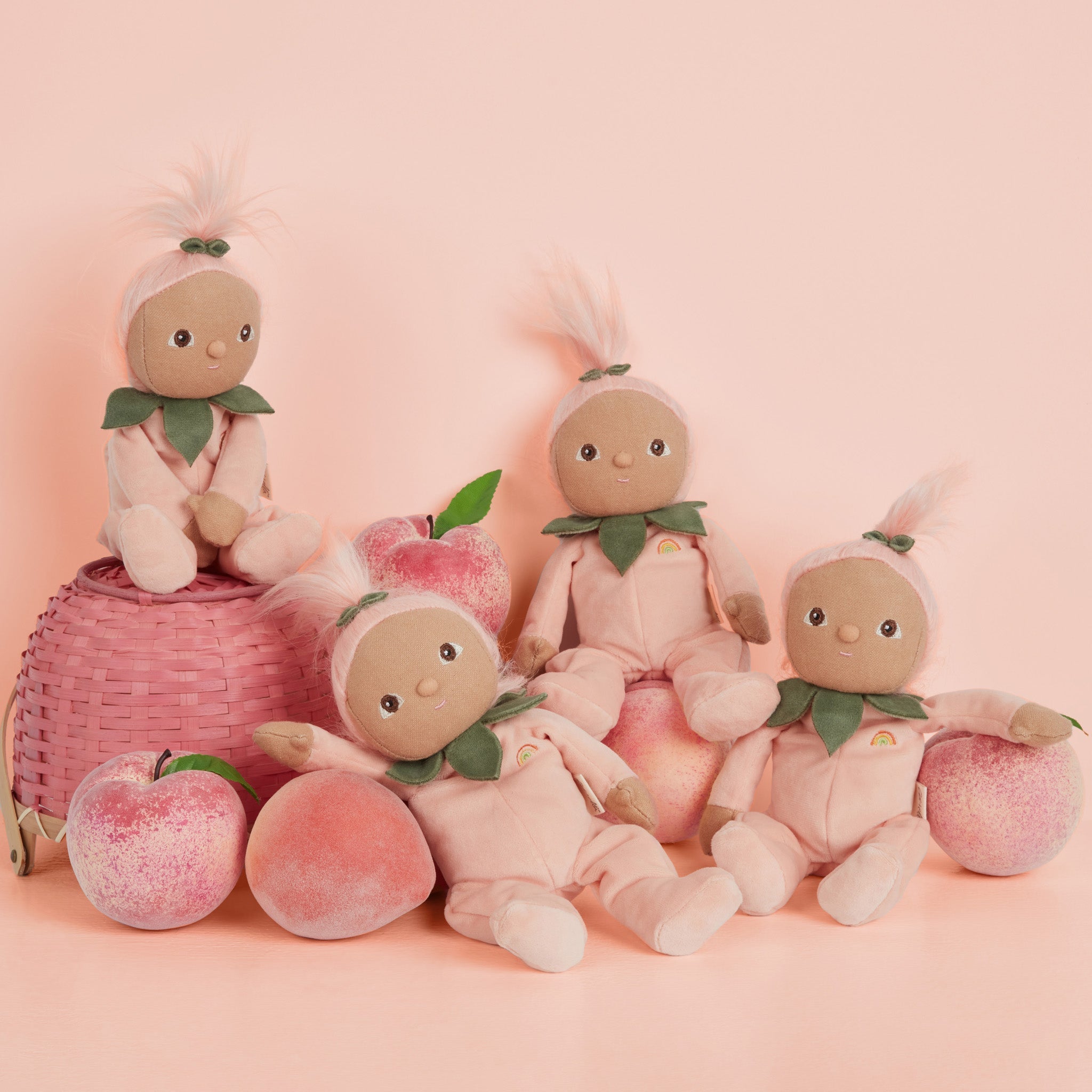 Dinky Dinkums Fruity Cuties Peggy Peach - product view 3