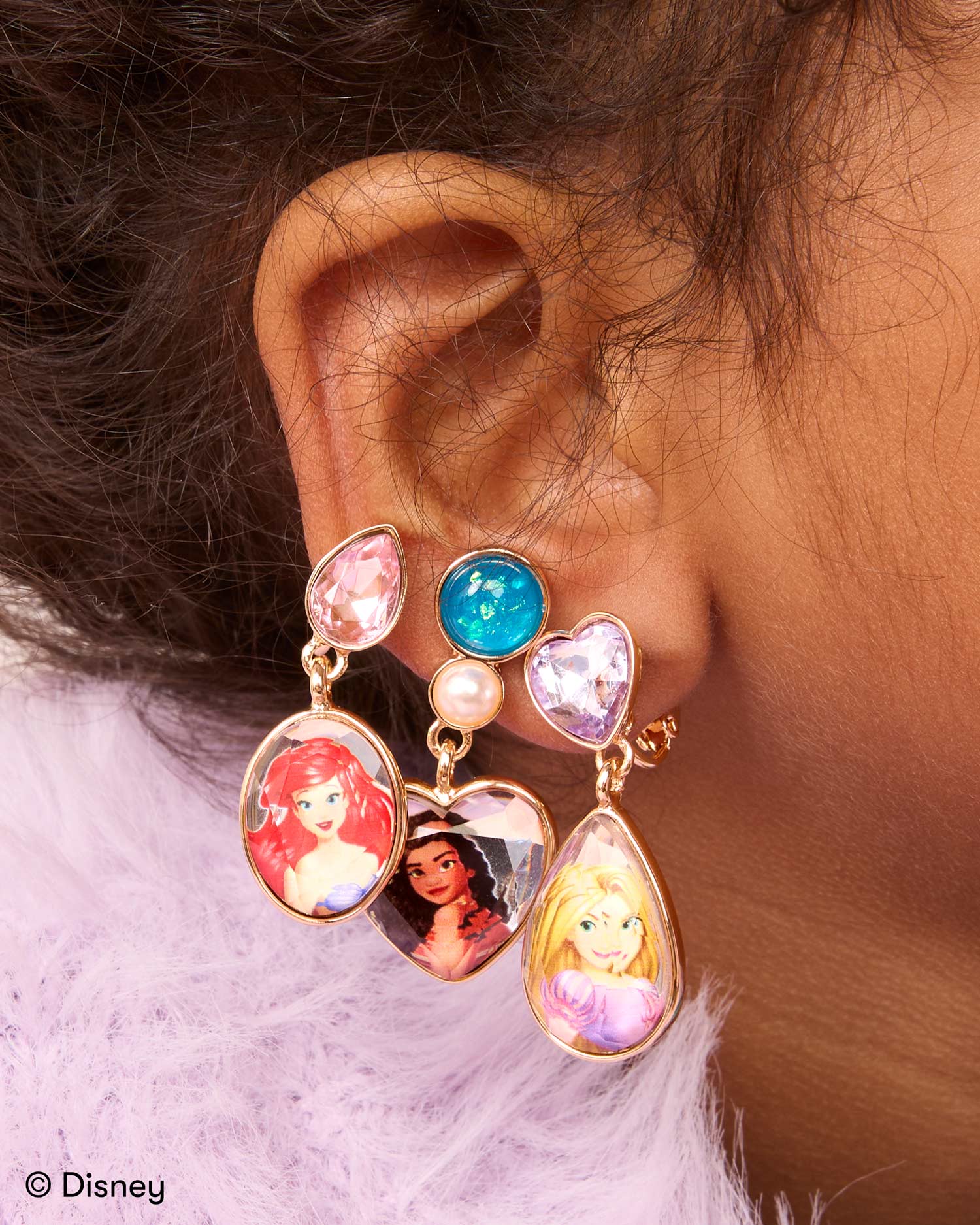 Disney Princess 3 - Piece Earring Set Super Smalls