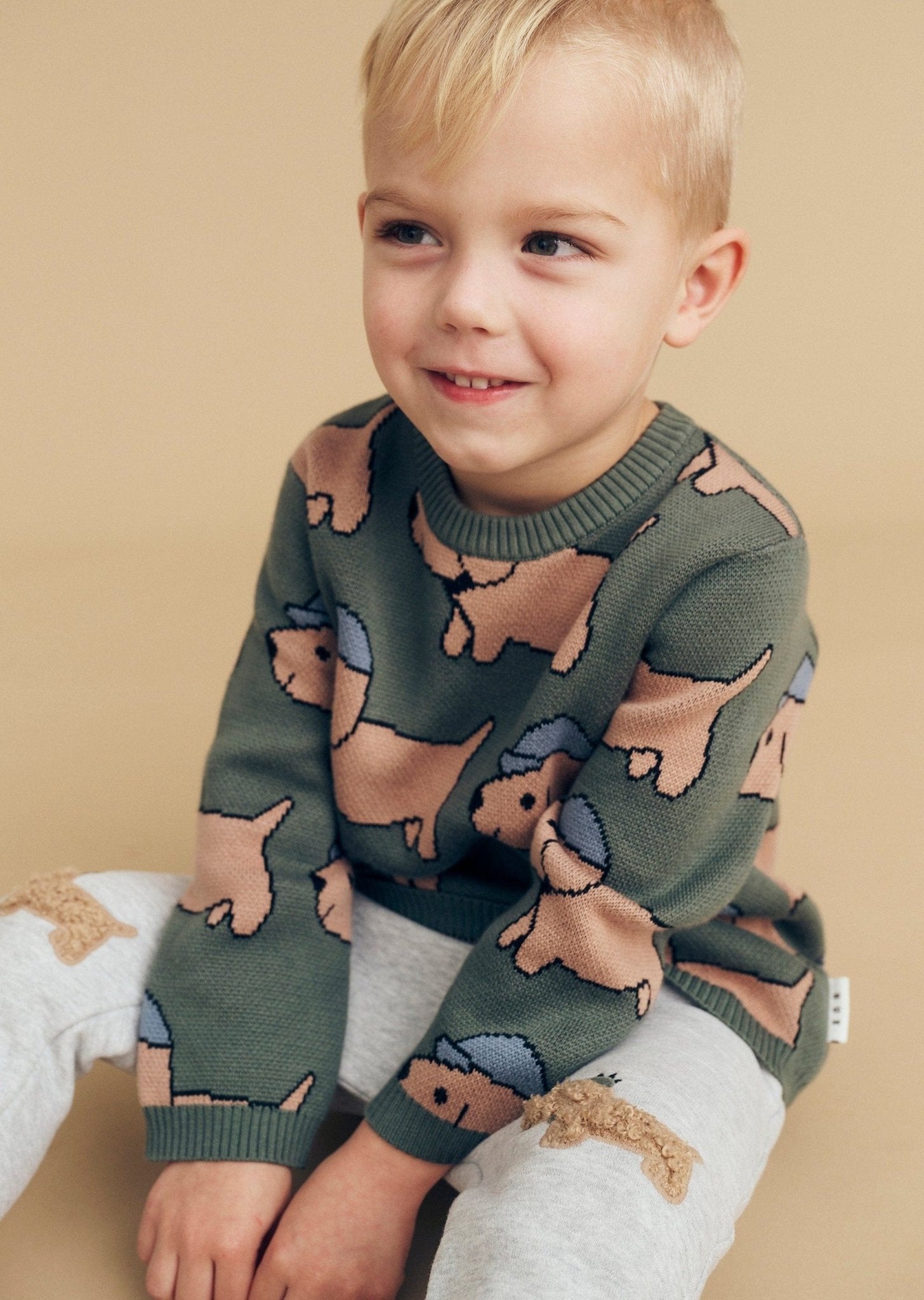 DOG KNIT JUMPER Huxbaby - enjoykidsus