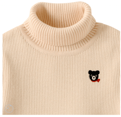 DOUBE Turtleneck Top Long Sleve MIKI HOUSE