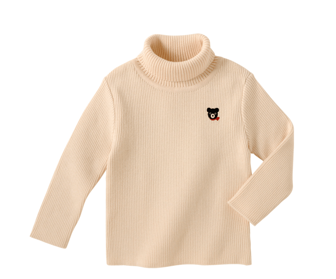 DOUBE Turtleneck Top Long Sleve MIKI HOUSE