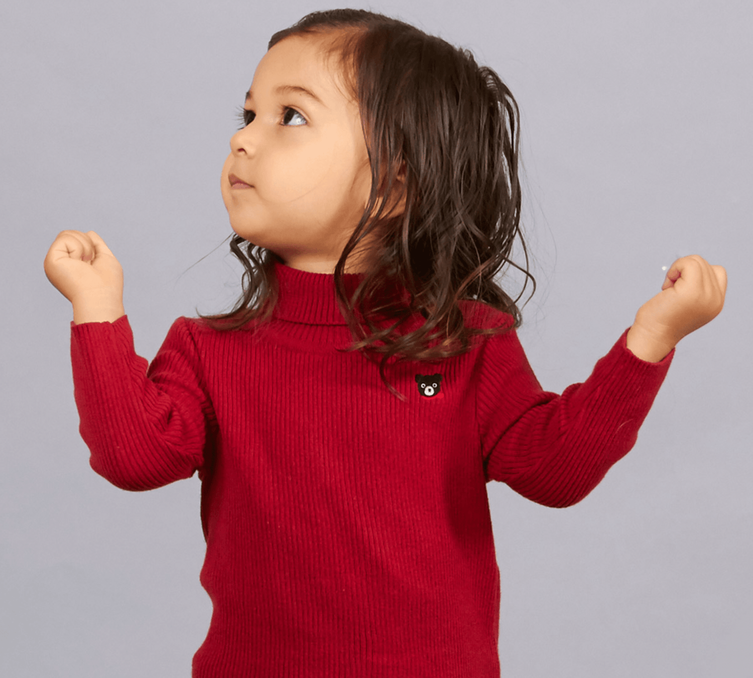 DOUBE Turtleneck Top Long Sleve MIKI HOUSE