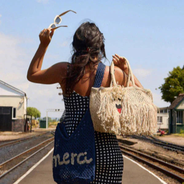 The Jacksons Douglas Small Jute Tote Bag