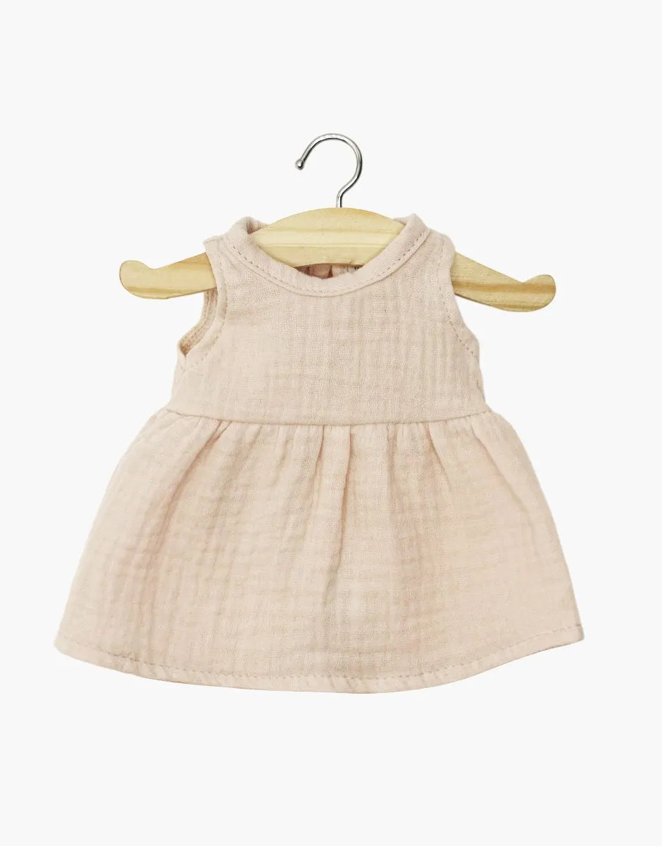 Minikane Faustine Cotton Gauze Doll Dress – Skin