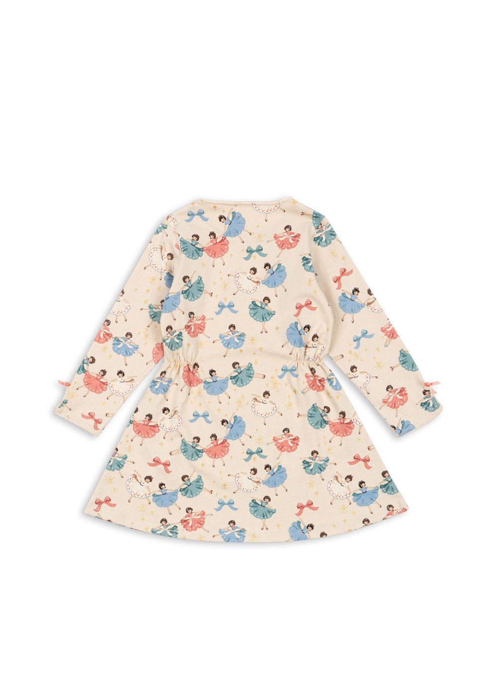 DREY LS DRESS GOTS - bow ballerina Konges Sløjd - enjoykidsus