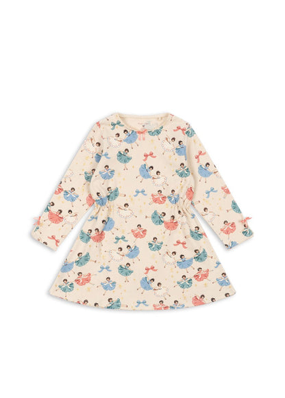 DREY LS DRESS GOTS - bow ballerina Konges Sløjd - enjoykidsus