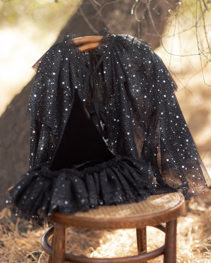 Noralee Tulle Cape - Black - official product image 7