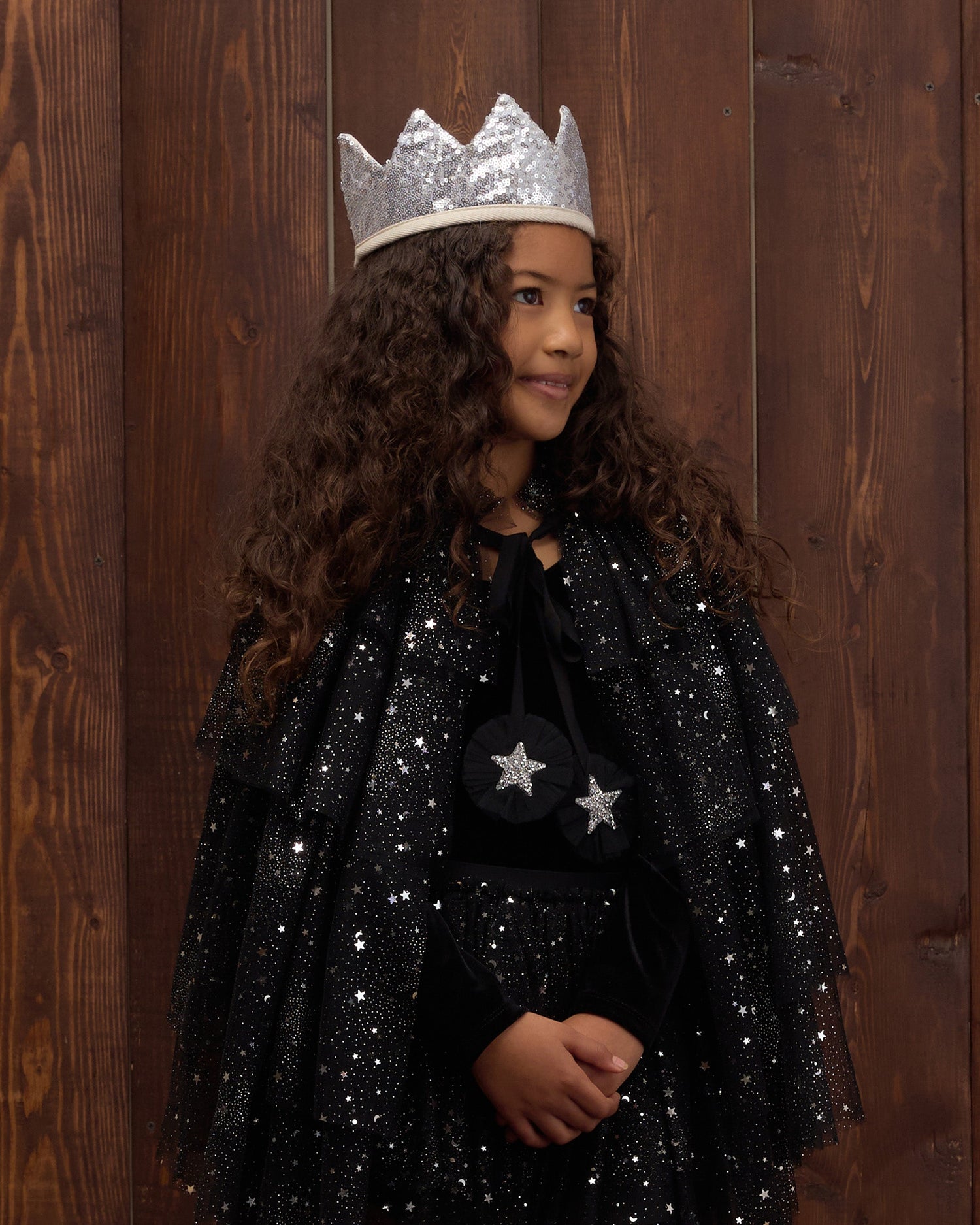 Noralee Tulle Cape - Black - official product image 4