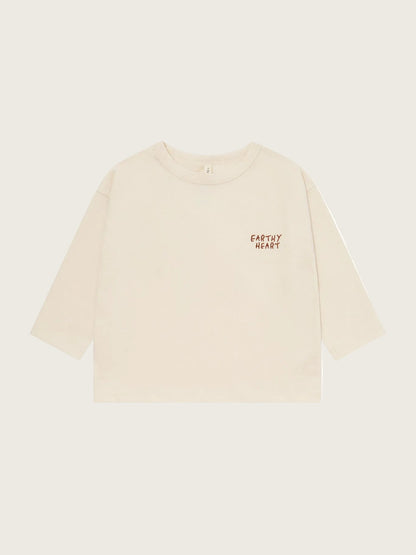 Organic Zoo Earthy Heart Long Sleeve T-Shirt image 1