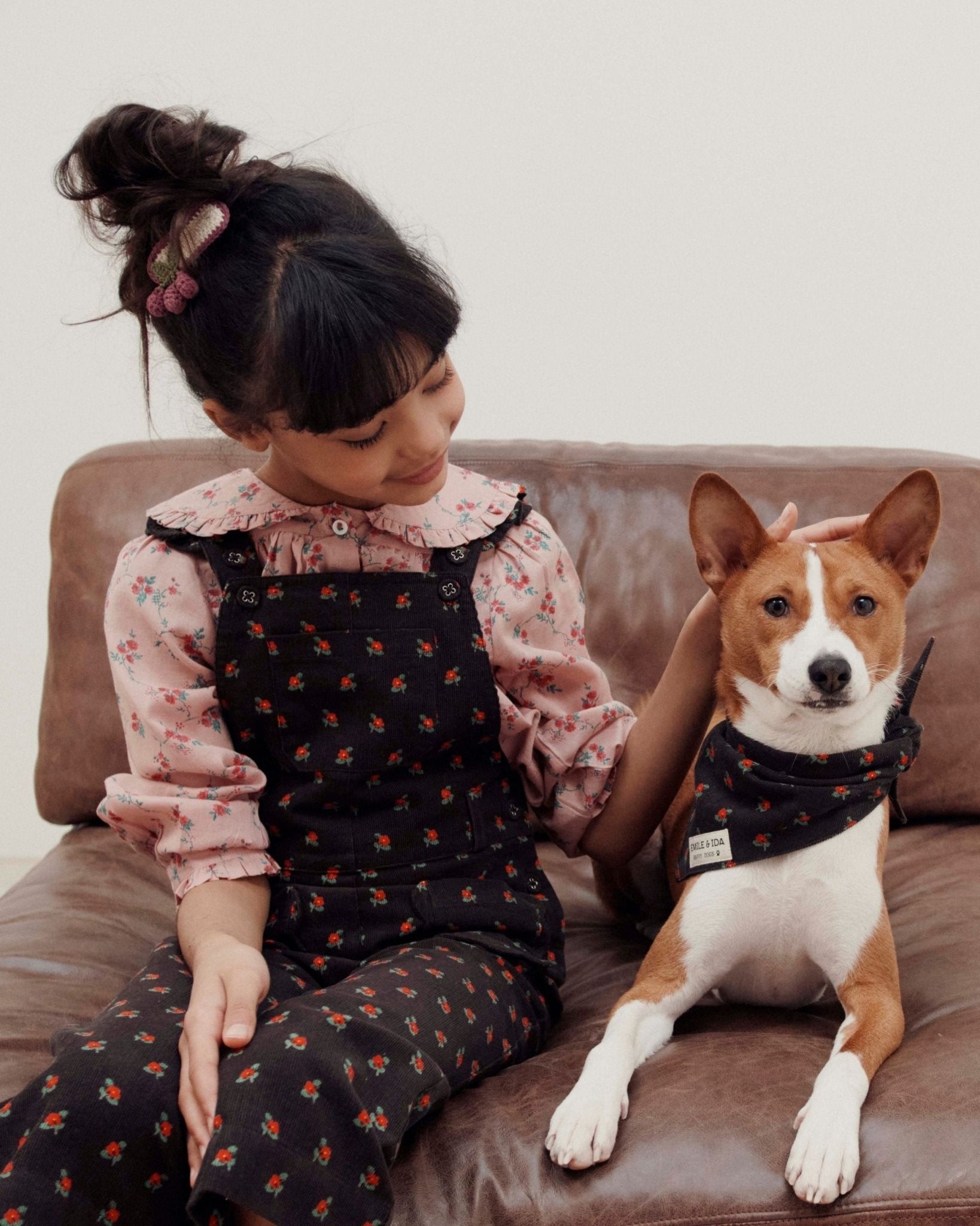 Emile et Ida Aster Blouse with Bow Collar Emile et ida