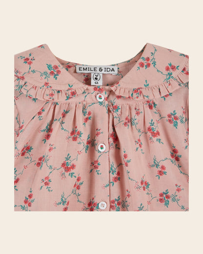 Emile et Ida Aster Blouse with Bow Collar Emile et ida