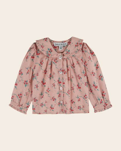 Emile et Ida Aster Blouse with Bow Collar Emile et ida