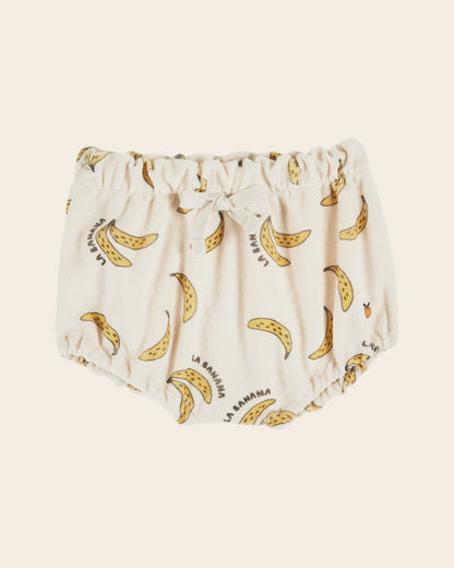 Emile et Ida Banana Print Baby Bloomer – Organic Cotton Baby Shorts Emile et ida