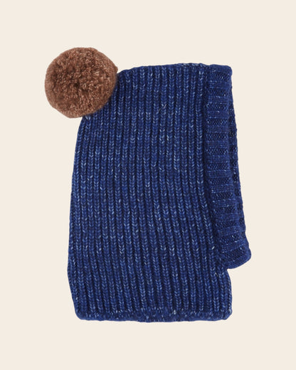 Emile et Ida Cagoule Pompom – Bleu Emile et ida