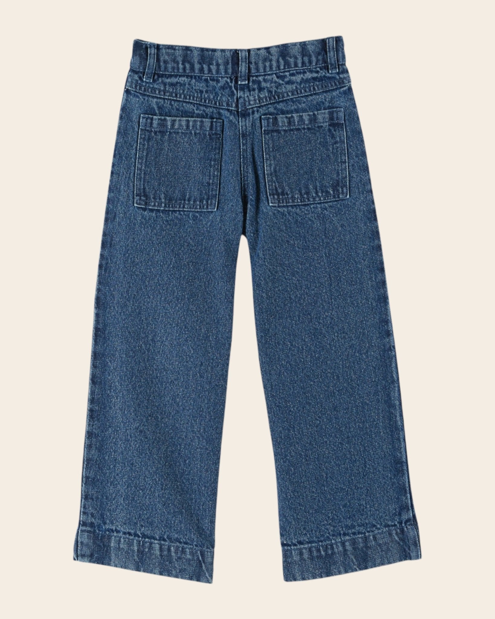 Emile et Ida Embroidered Denim Pants Emile et ida