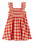 Emile et Ida Embroidered Gingham Dress – Vichy Rouge Emile et Ida