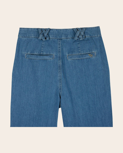 Emile et Ida Pantalon - Carotte denim bleu Emile et Ida