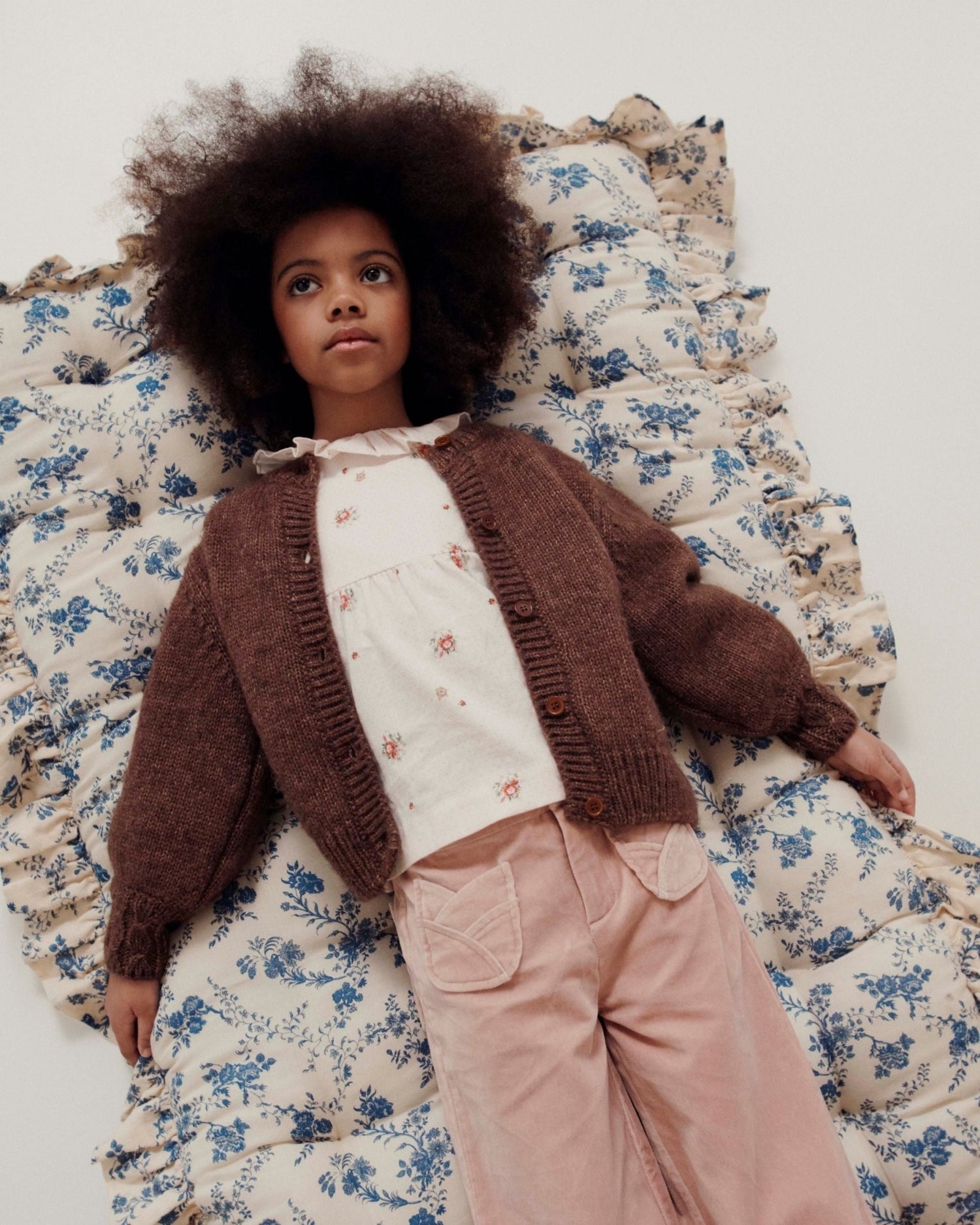 Emile et Ida Peony Tulip Pocket Pants Emile et ida