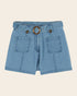 Emile et Ida Short - Boucle denim bleu light Emile et Ida