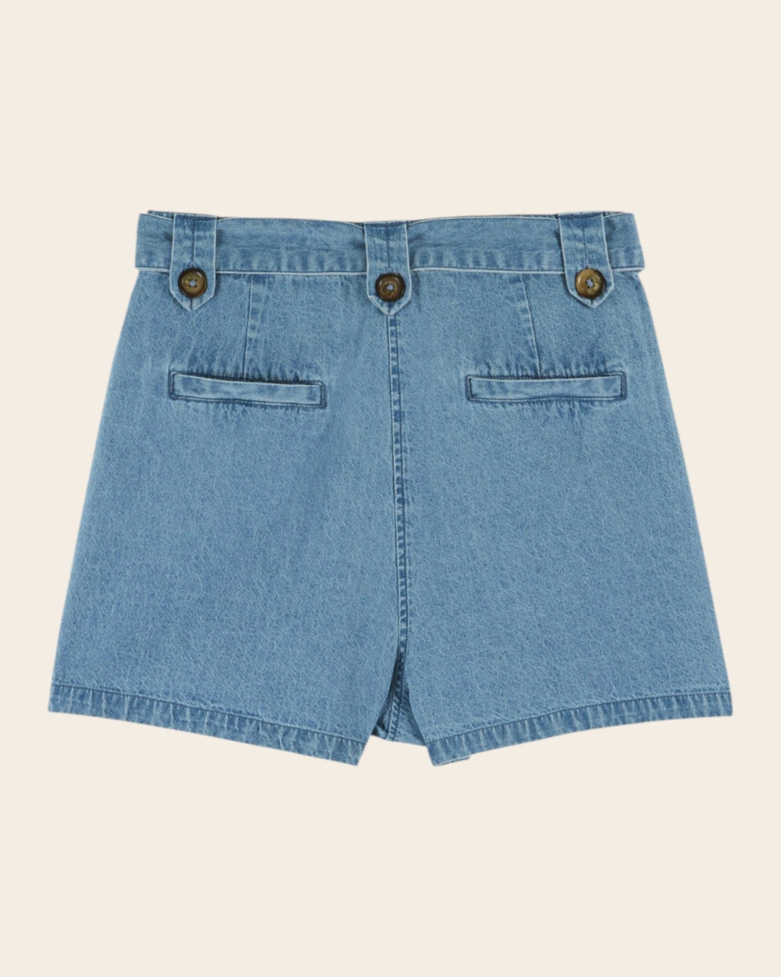Emile et Ida Short - Boucle denim bleu light Emile et Ida