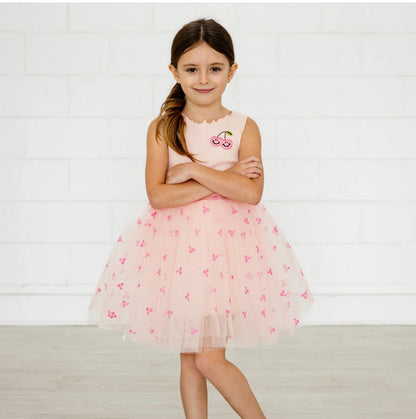 EVA TUTU DRESS - Pink cherry Petite Hailey - enjoykidsus