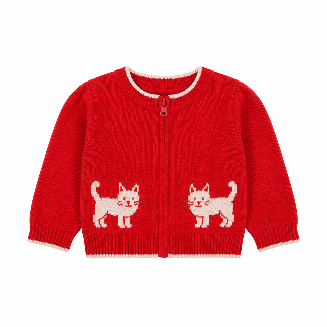 Hello Simone Grizzly Cardigan - Kitty Cherry