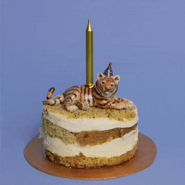 Camp Hollow Tiger Candle Holder