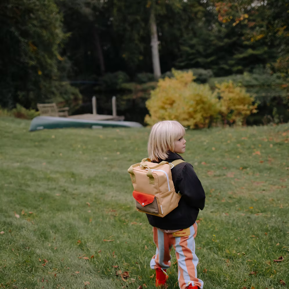 Sticky Lemon Small Backpack - Apple Juice
