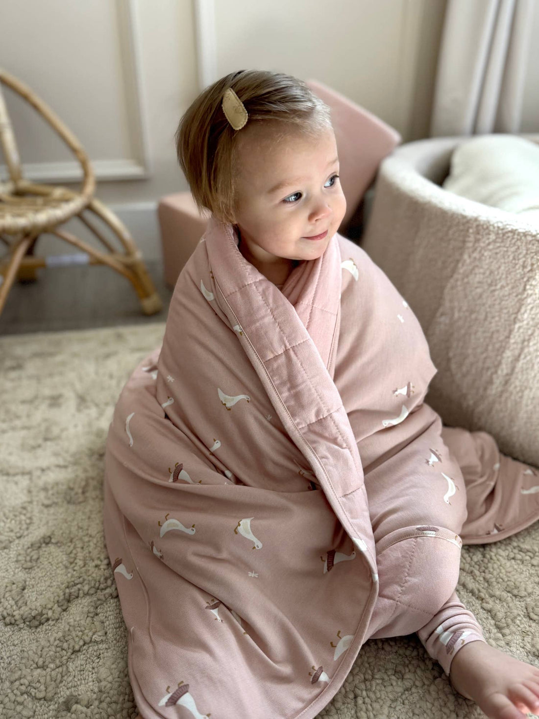 Gunamuna Cloud Blanket – Tutu Goose Toddler size