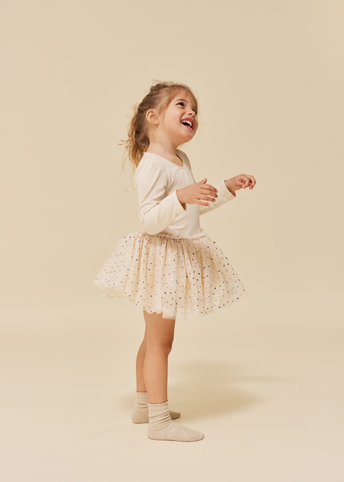 Konges Sløjd FAIRY BALLERINA DRESS - ETOILE MULTI BRAZILIAN SAND Konges Sløjd