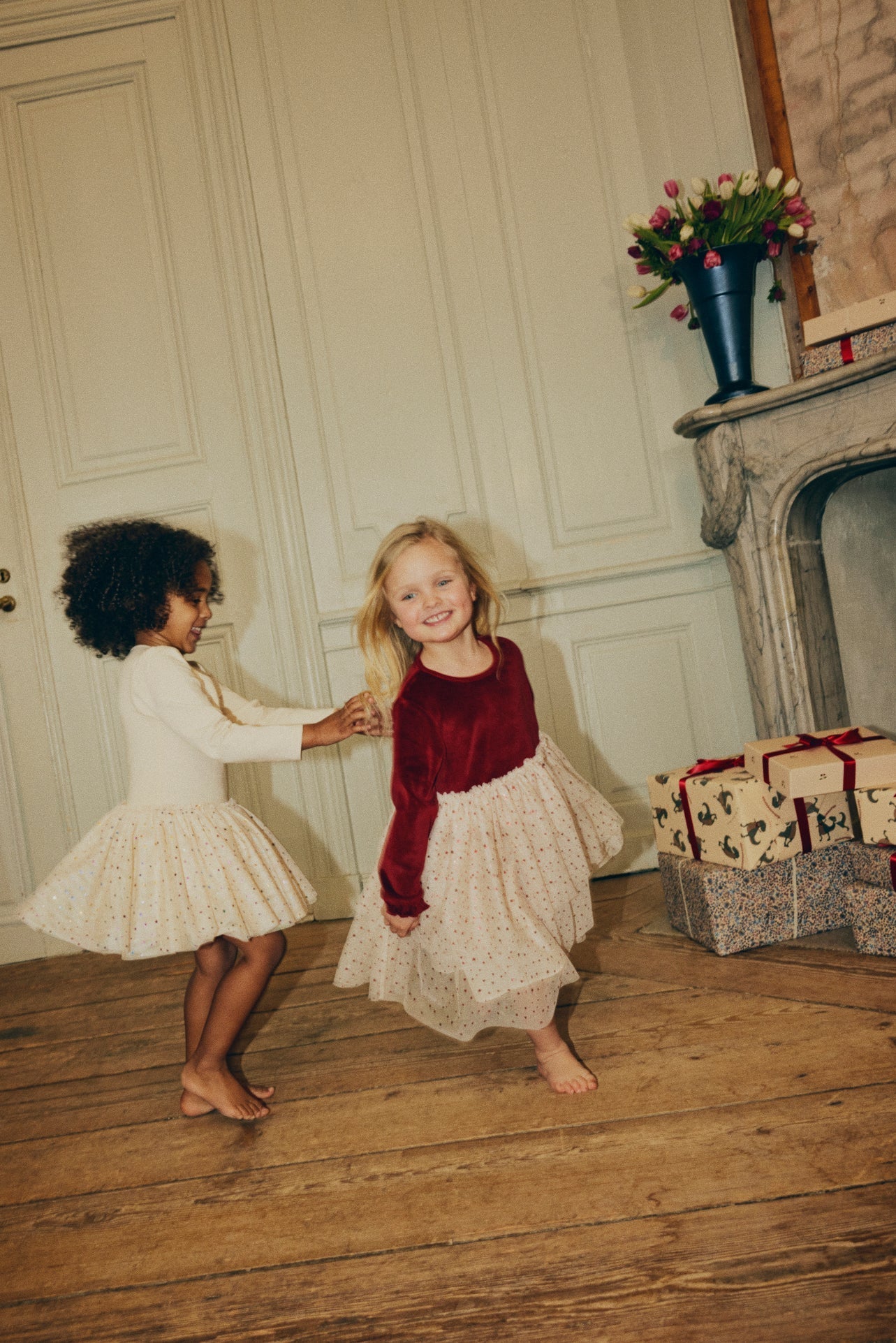 Konges Sløjd FAIRY BALLERINA DRESS - ETOILE MULTI BRAZILIAN SAND Konges Sløjd