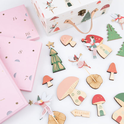 Fairy Mushroom Advent Calendar Meri Meri - enjoykidsus