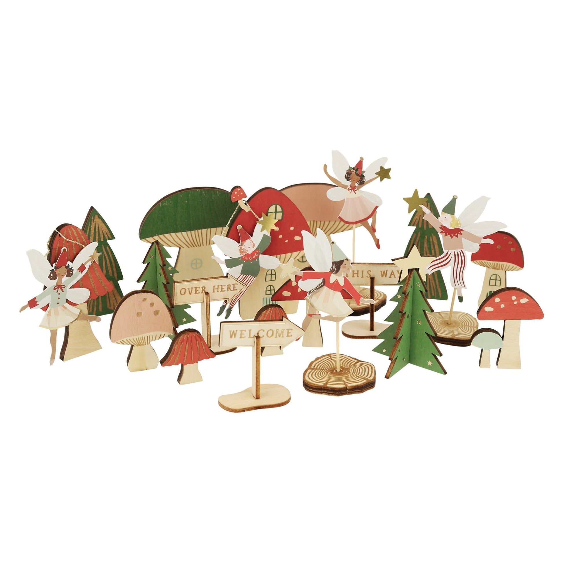 Fairy Mushroom Advent Calendar Meri Meri - enjoykidsus