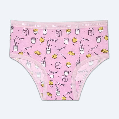 Fall Girl's Bamboo Underwear 7 - Pack Bellabu Bear - enjoykidsus