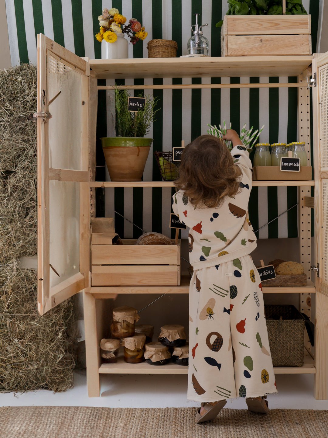 Organic Zoo Farmers Market Wide Leg Pants Organic Zoo